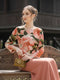 BAJU KURUNG MODEN LORENA (BRICK ORANGE)